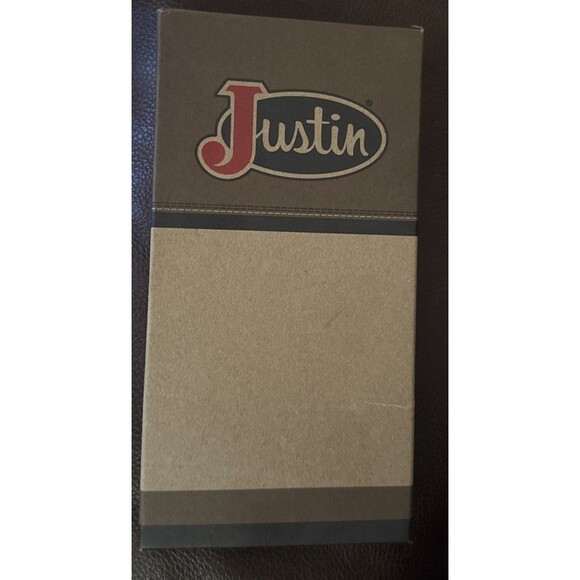 Other - Justin Mens Genuine Leather Rodeo Wallet RFID Tan Cowhide Soft Western NIB